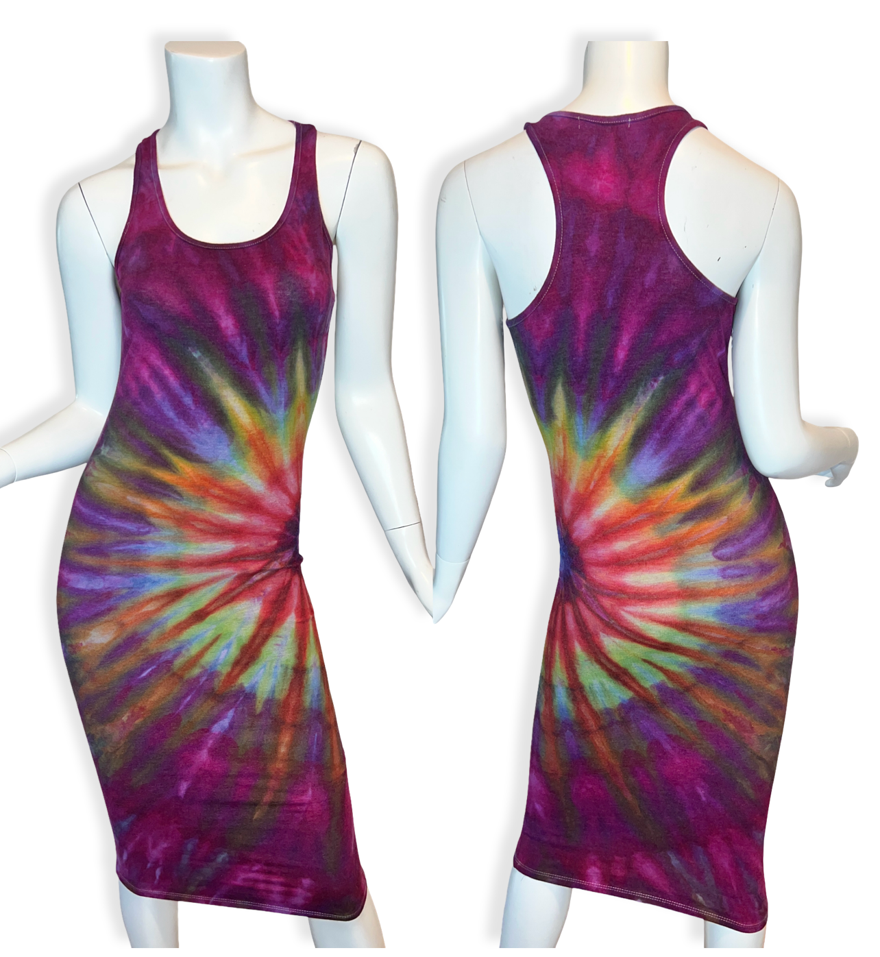 M Tie Dye Midi Dress – Ithaca Tie Dyes