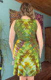 L Tie Dye Pocket Mini Dress