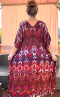 Tie Dye Cinched Caftan