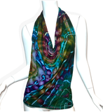 L Tie Dye Halter Top
