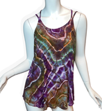 XL Tie Dye Strappy Tank Top
