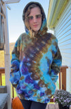 2X/3X Tie Dye Pullover Hoodie