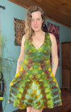 L Tie Dye Pocket Mini Dress