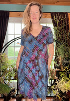 Tie dye dress, babydoll 