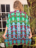OS Tie Dye Kimono Duster