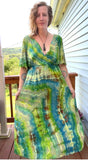 XL Tie Dye Maxi Dress