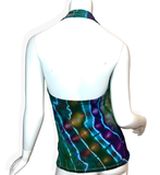 L Tie Dye Halter Top