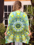 OS Tie Dye Kimono Duster