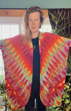 OS Tie Dye Kimono Duster