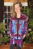 XL Tie Dye Cardigan