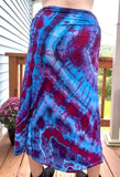 2X Tie Dye Midi Skirt