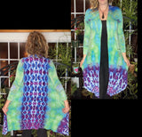 M Tie Dye Pocket Cardigan