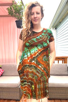 L/XL Short Sleeve Mini Dress