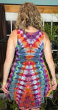 S Tie Dye Mini Dress