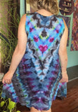 2X Tie Dye Pocket Mini Dress