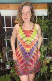 Small Tie Dye Pocket Mini Dress
