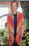 OS Tie Dye Kimono Duster