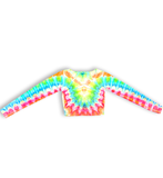 L Tie Dye Crop Top