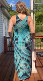 L/XL Tie Dye Maxi Dress
