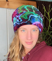 Tie Dye Velour Beanie
