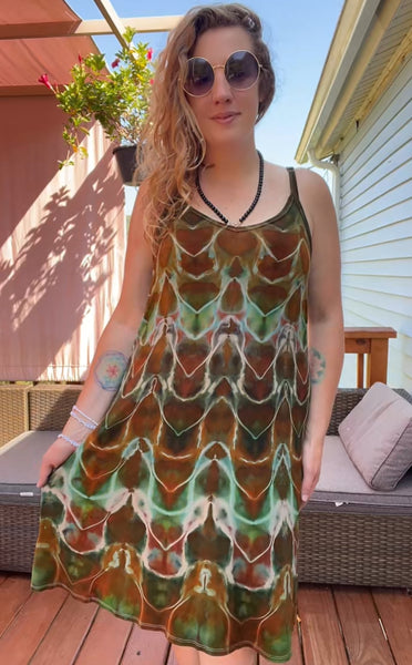 Tie dye dress