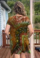 L/XL Tie Dye Babydoll Dress