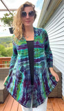 Tie dye cardigan 
