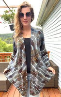 Tie dye cardigan 