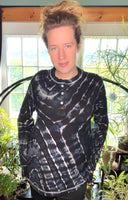 XL Tie Dye Henley Shirt