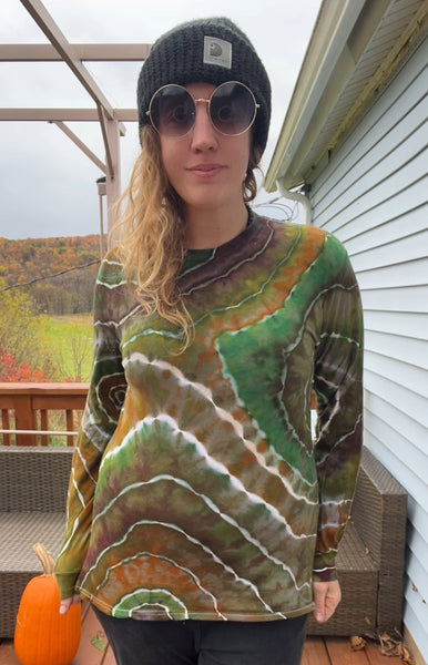 S Tie Dye Unisex Long Sleeve Shirt