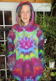 3X/4X Tie Dye Pullover Hoodie