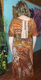 L/XL Tie Dye Maxi Dress