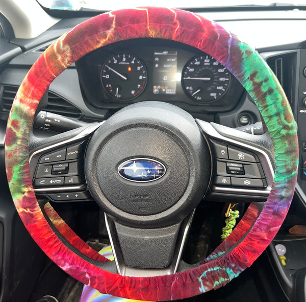 Tie Dye Steering Wheel Cover