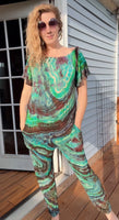 Tie dye jumpsuit