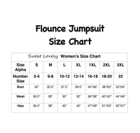 Large Flounce Jumpsuit