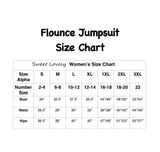 Large Flounce Jumpsuit