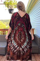 Tie Dye Cinched Caftan