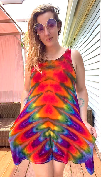 Large Pocket Mini Dress
