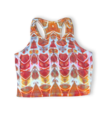 2X Tie Dye Crop Top