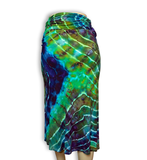 M Tie Dye Midi Skirt
