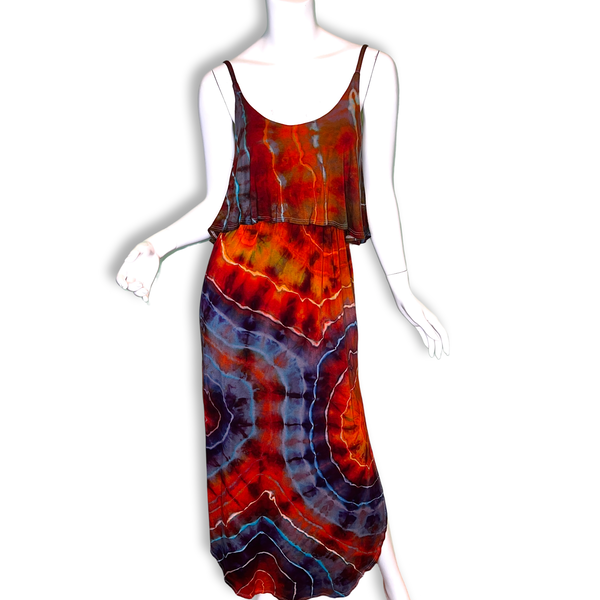 Medium Maxi Flounce Dress