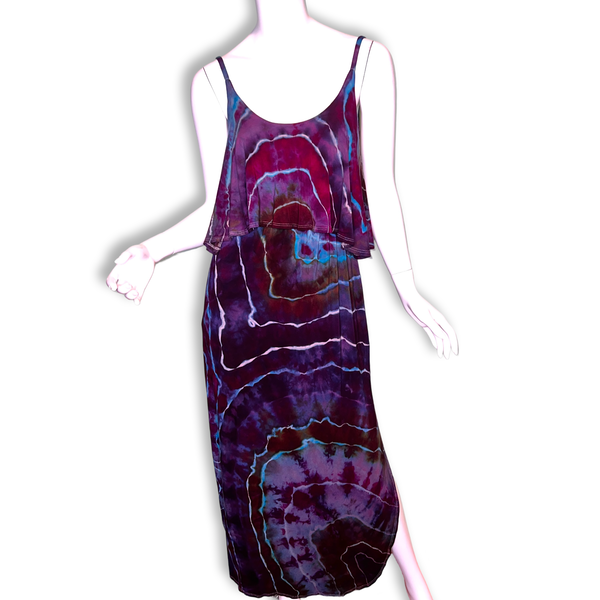 Large Maxi Flounce Dress