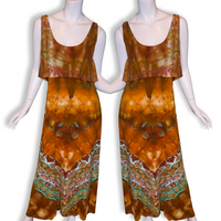 Medium Flounce Maxi Dress
