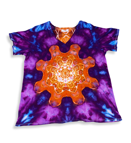 XL Ladies V-Neck Tee