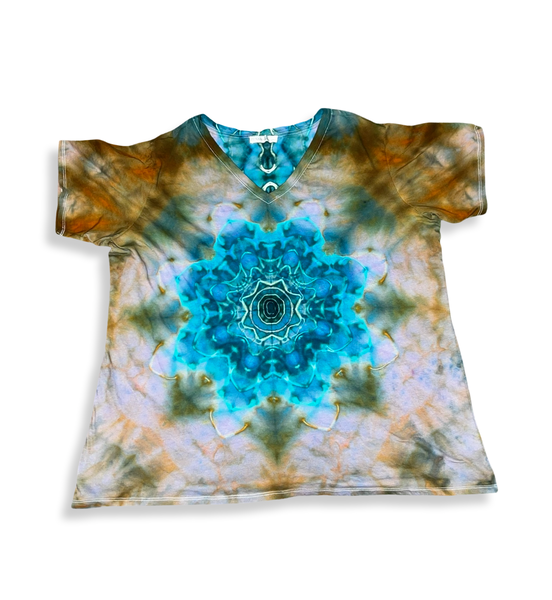 1X Ladies V-Neck Tee