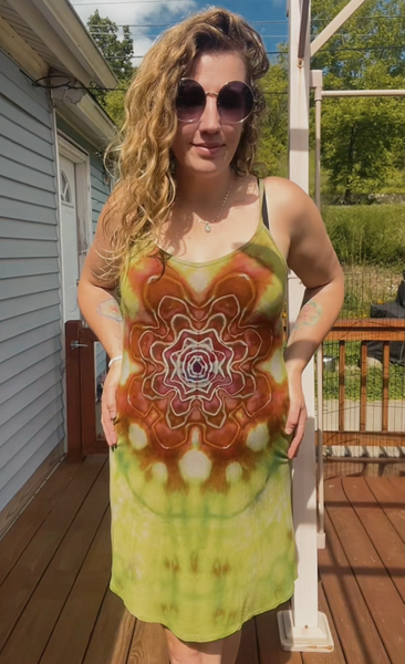 Tie dye dress