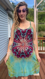 XL Tie Dye Mini Dress