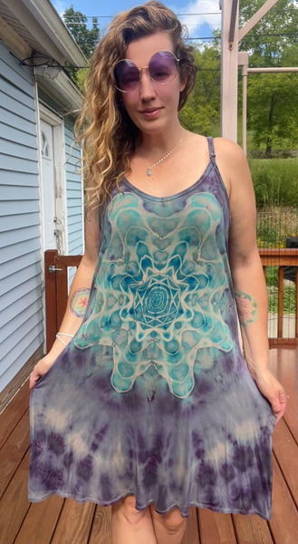 Tie dye dress