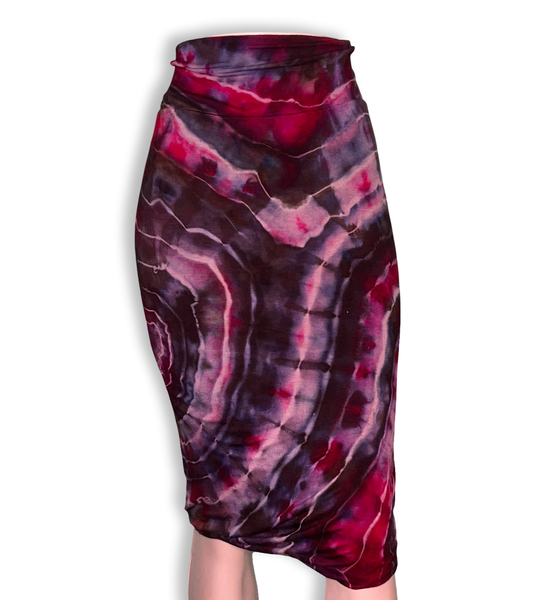 2X Tie Dye Midi Skirt