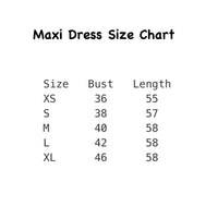 Extra Small Maxi Dress